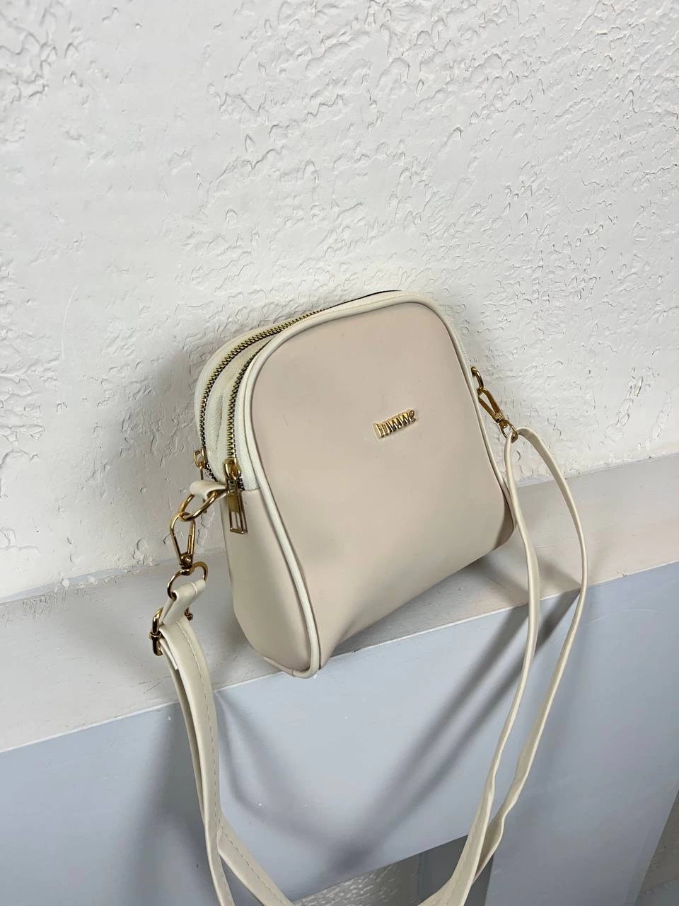Krem Renk 2 LUWWE Bölme Çanta CB3610