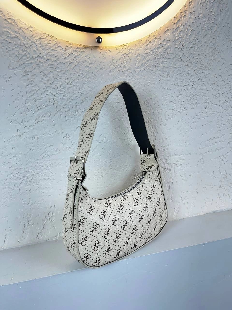 Krem Renk Baget Çanta CB8134