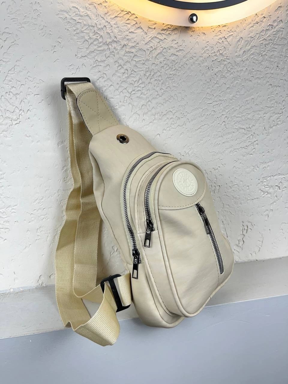 Krem Renk Body Bag Çanta CB6081