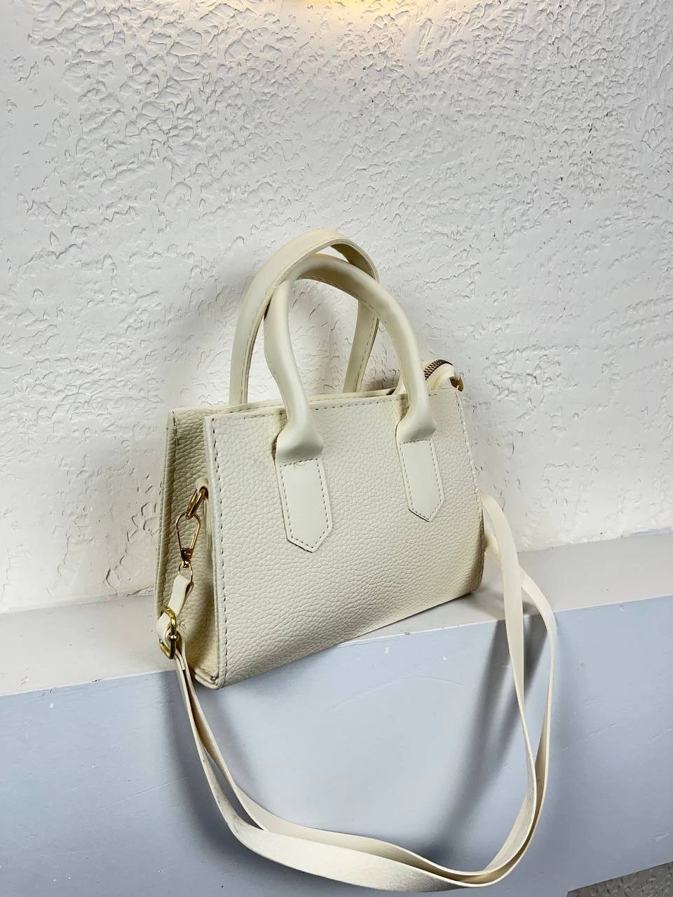 Krem Renk Kalıp Çanta CB2063