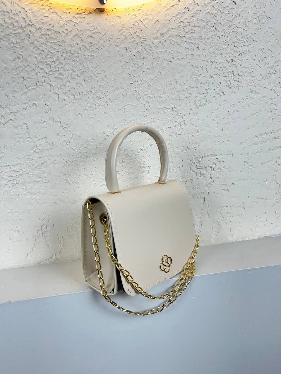 Krem Renk Kalıp Çanta CB5203