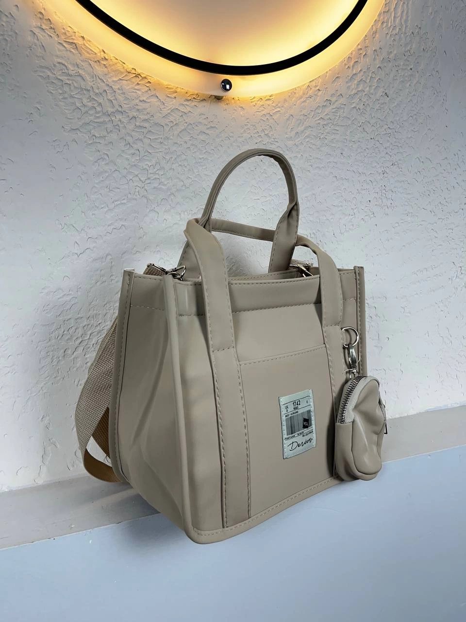 Krem Renk Kalite Çanta CB6688