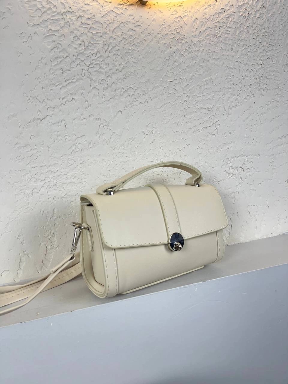Krem Renk Kalite Kalıp Çanta CB6984