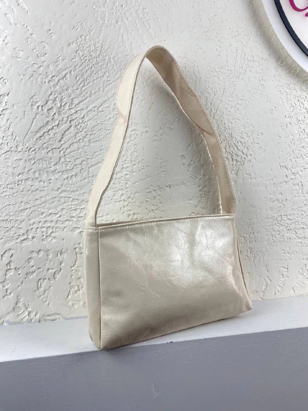 Krem Renk Kol Çanta