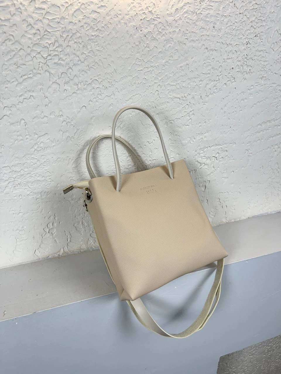 Krem Renk Mini BAG Çapraz Çanta CB5217