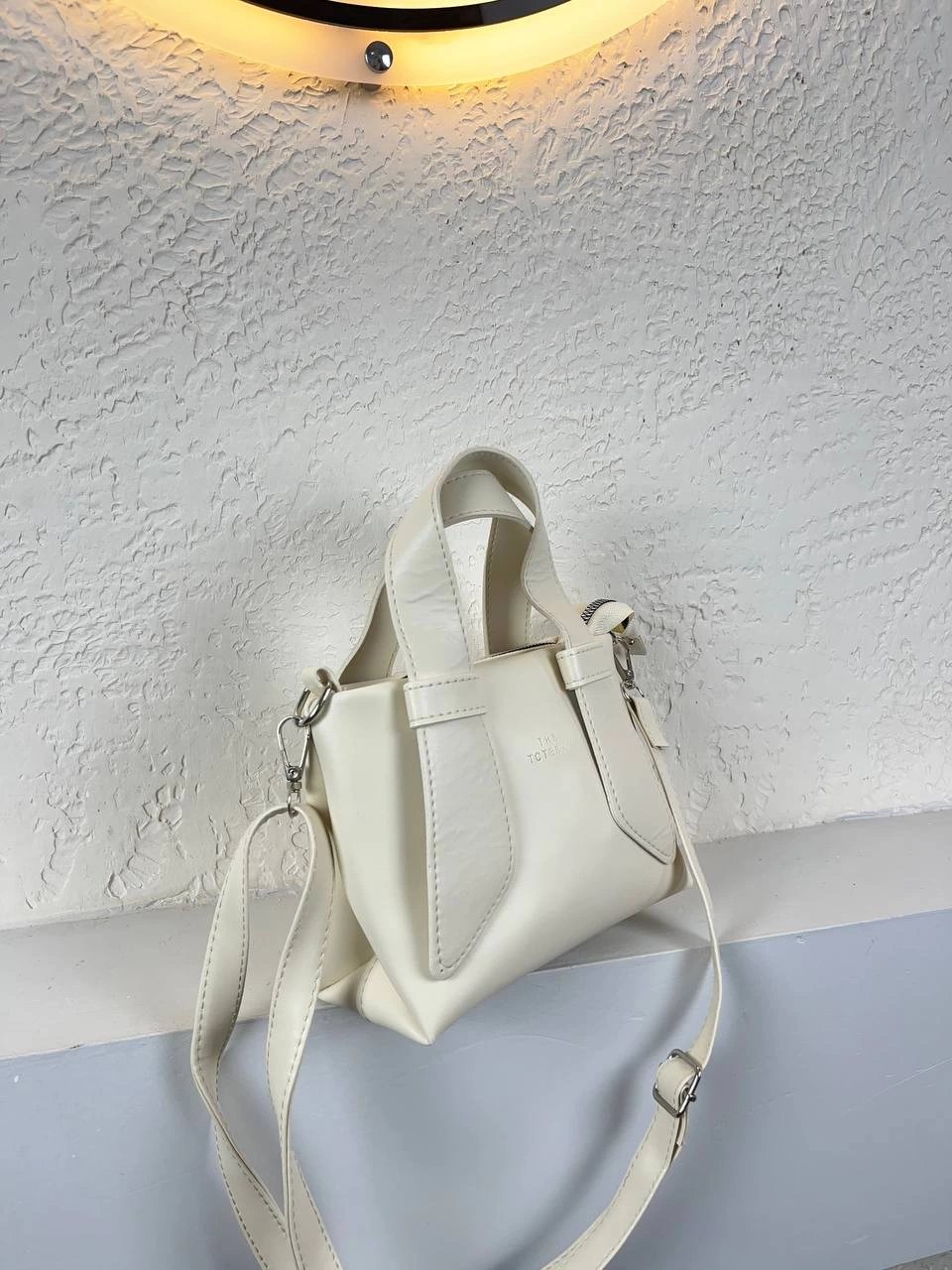 Krem Renk Tote 2025 Çanta CB6374