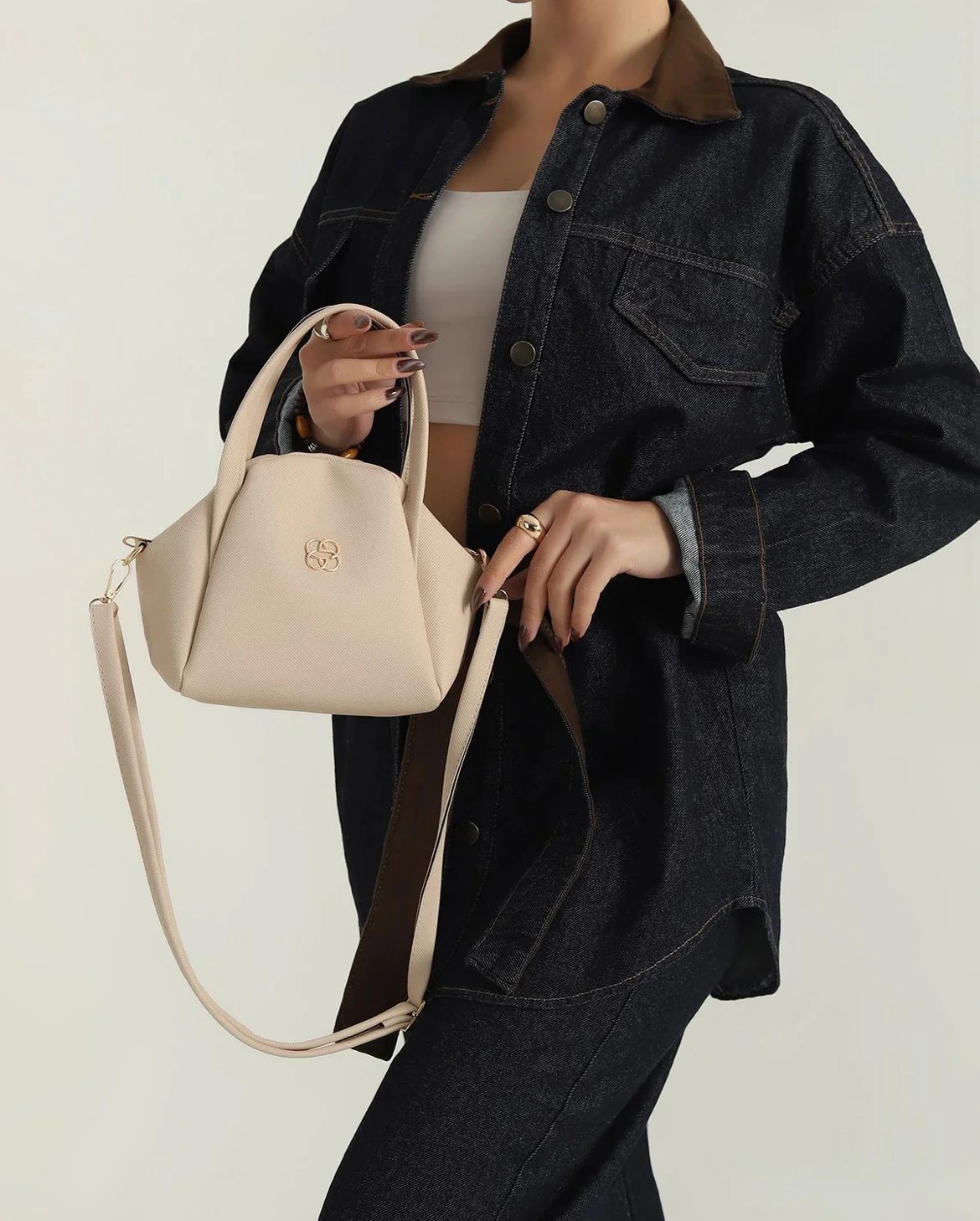 Krem Renk Yeni Sezon Çanta CB72392