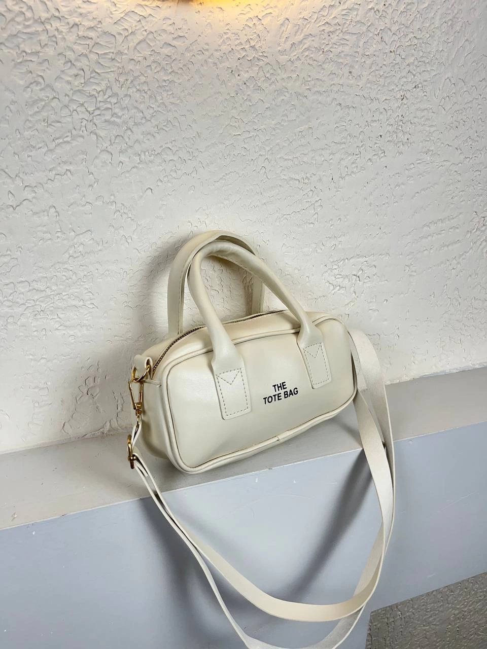 Krem Tote Çanta CB2147