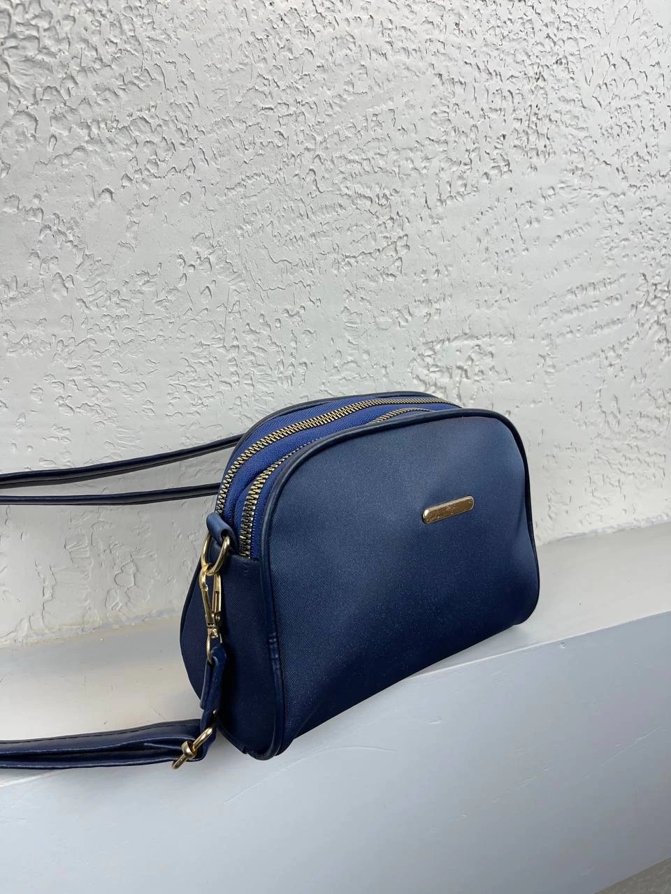 Lacivert 2 Bölme Çapraz Çanta CB6374