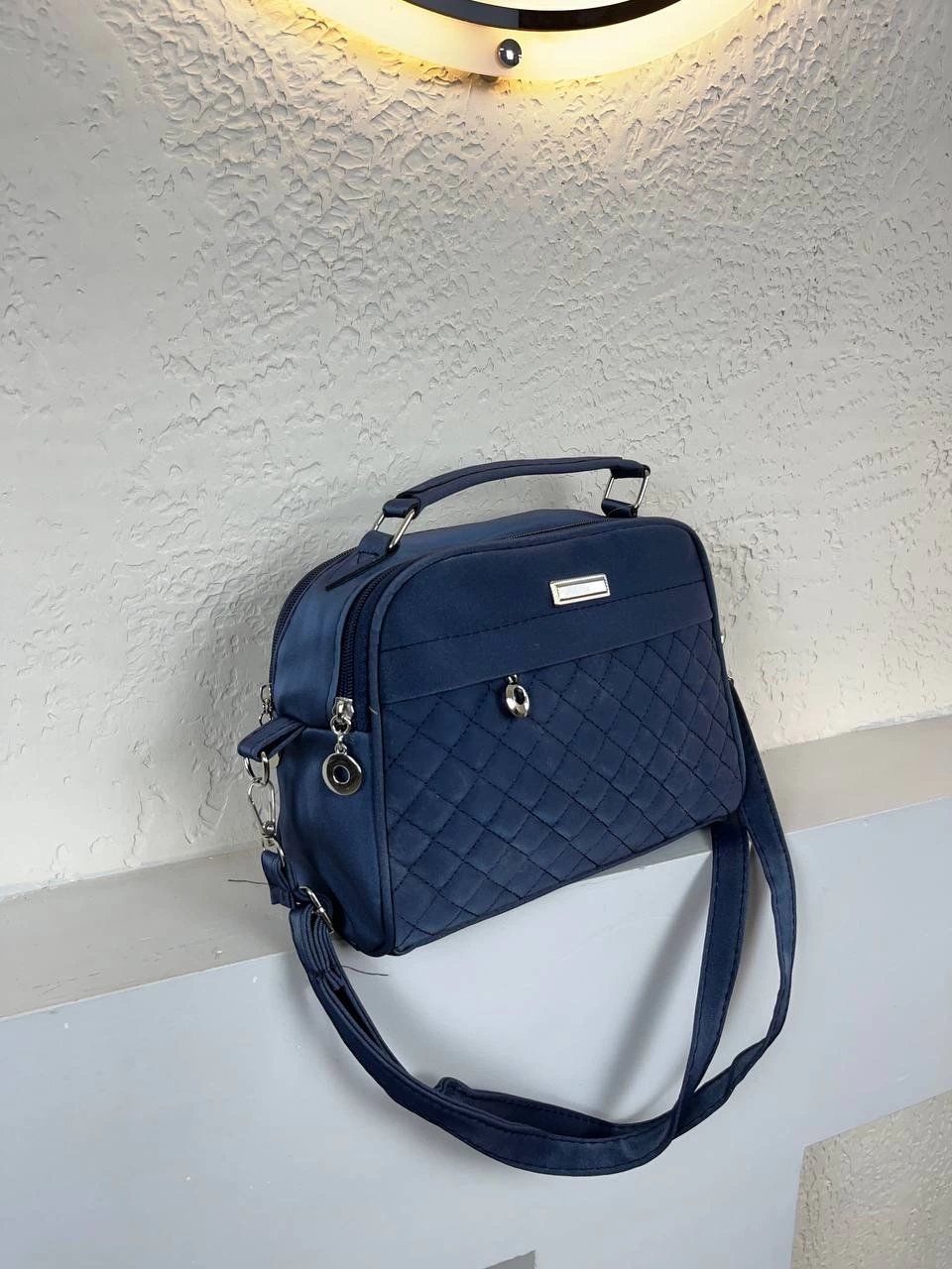 Lacivert 3 Bölme Kalite Çanta CB3272