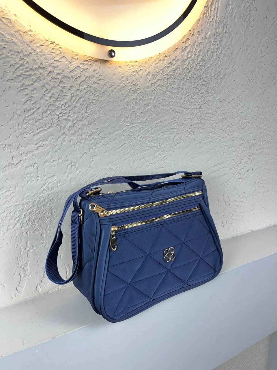 Lacivert 4 Bölmeli Çanta CB4128