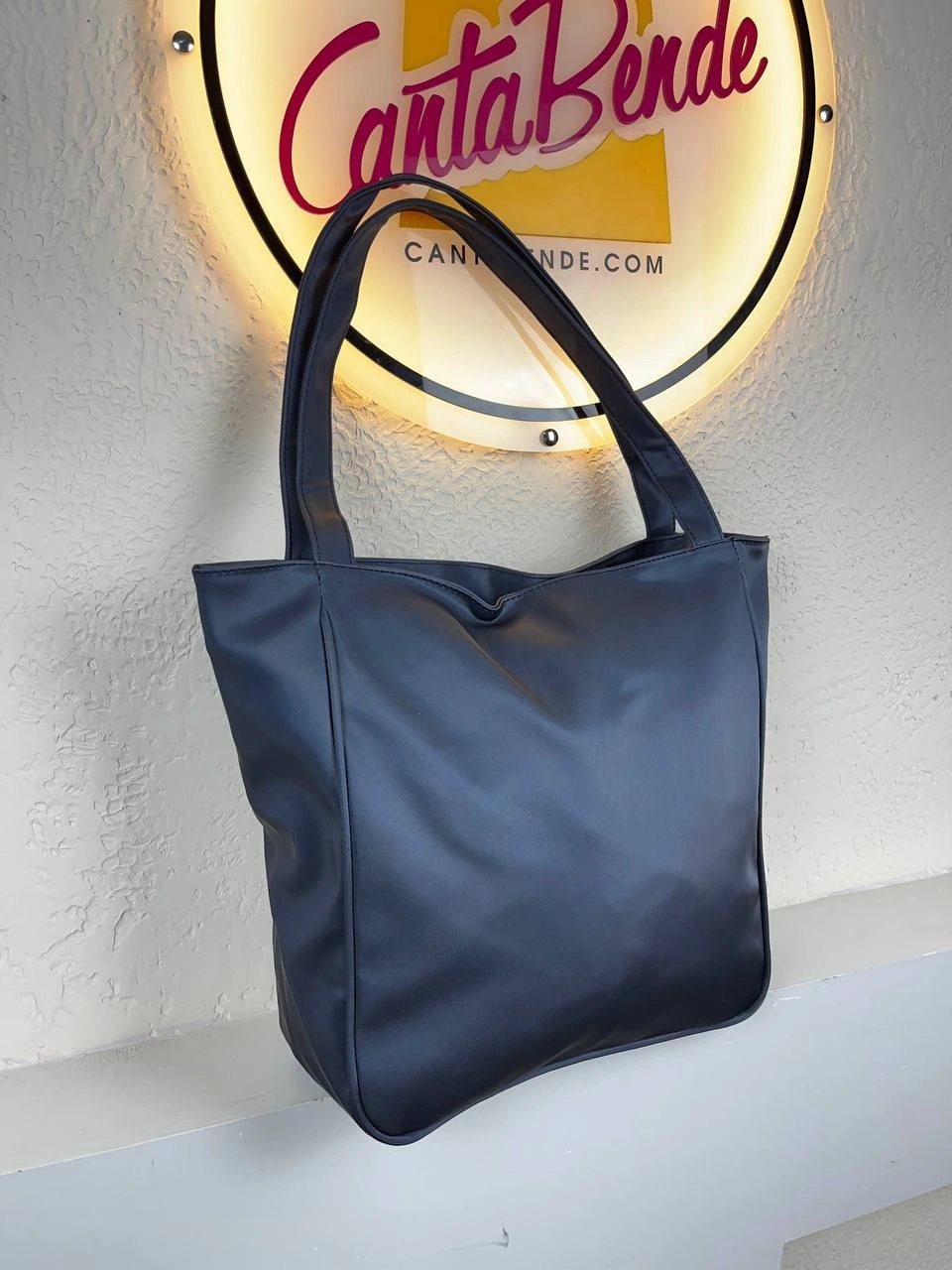 Lacivert Büyük Boy Kol HB Çanta CB0935