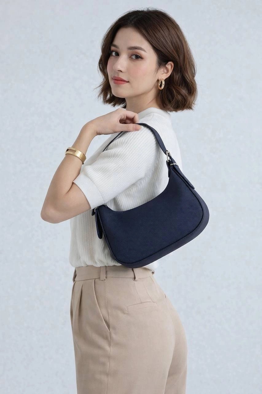 Lacivert Düz Renk Yeni Kalite BAGET CB41314