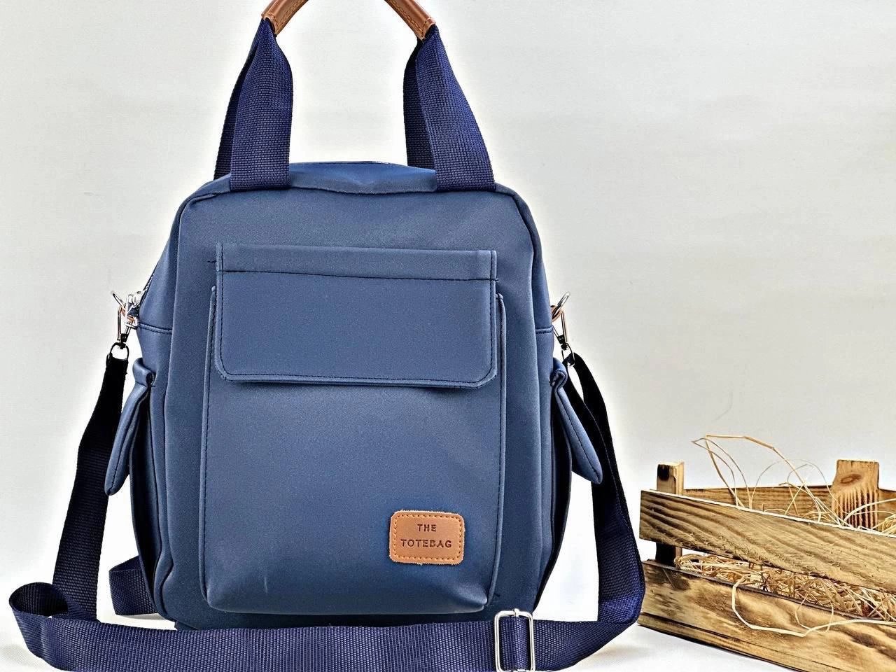 Lacivert Hem Sırt Hem Çapraz Çanta CB9724