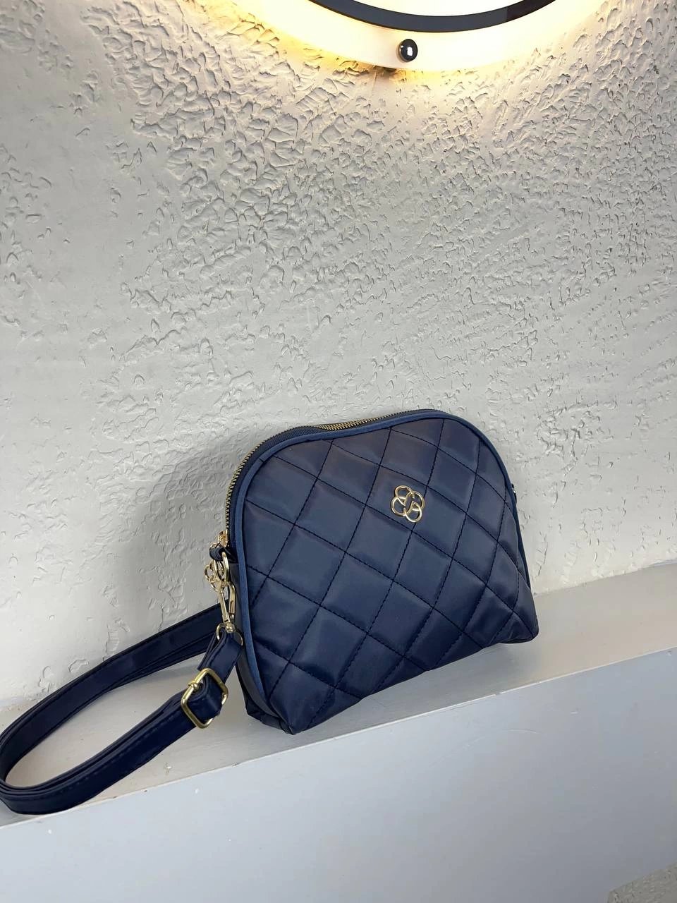 Lacivert Kalite Kapitone Çanta CB9651