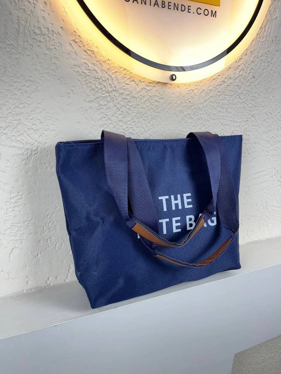 Lacivert KANVAS Kol Çanta CB5621