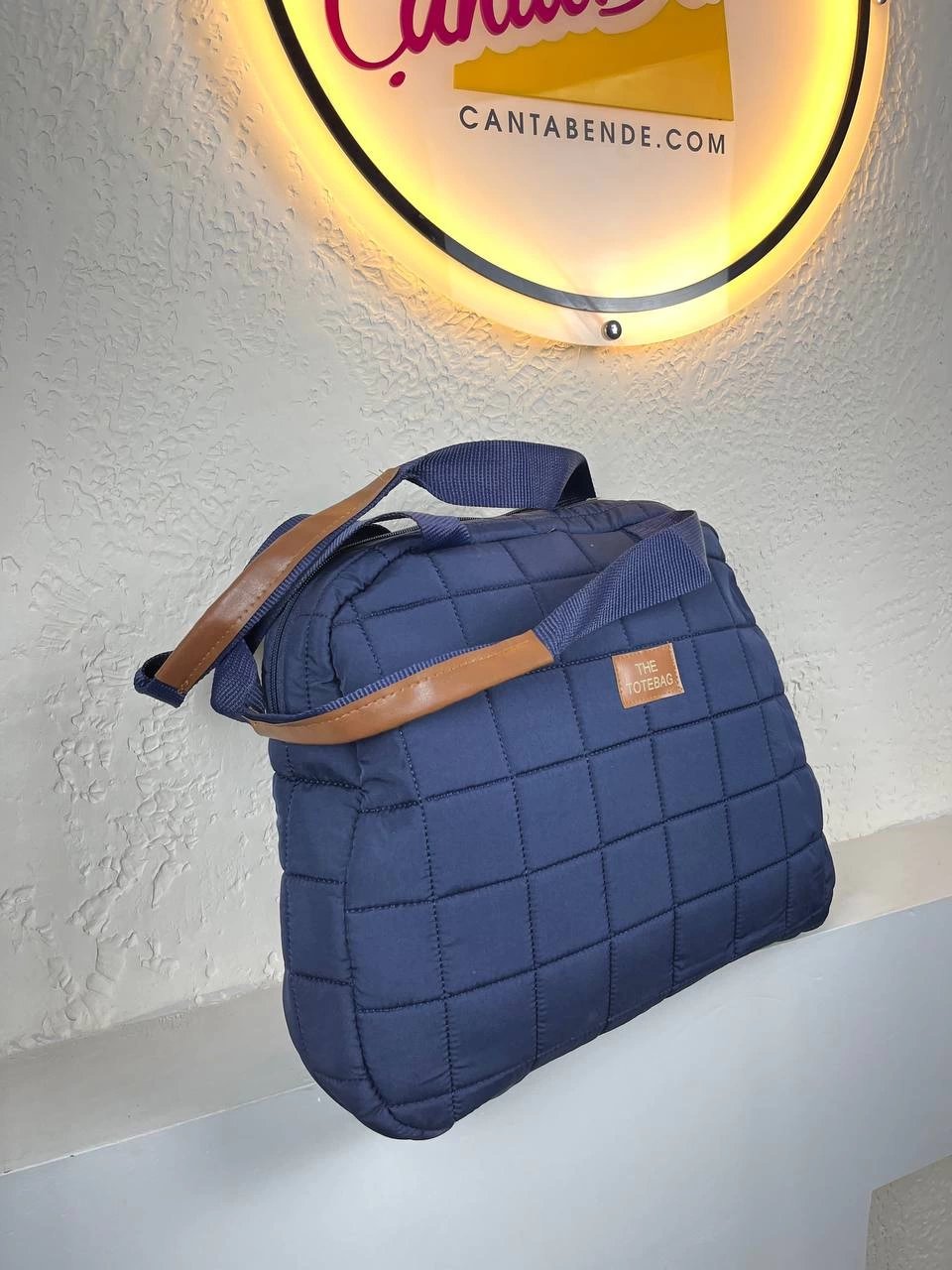 Lacivert OVAL Paraşüt YENİ Kol Çanta CB3674