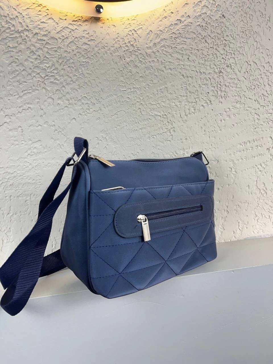 Lacivert Renk 3 Bölme Çanta YENİ CB3974