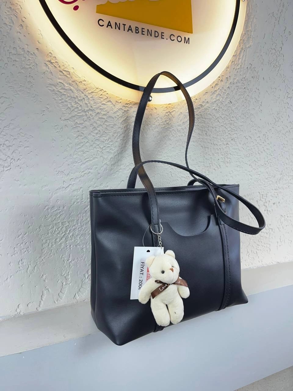 Lacivert Renk Ayıcıklı Kalite Çanta CB8209