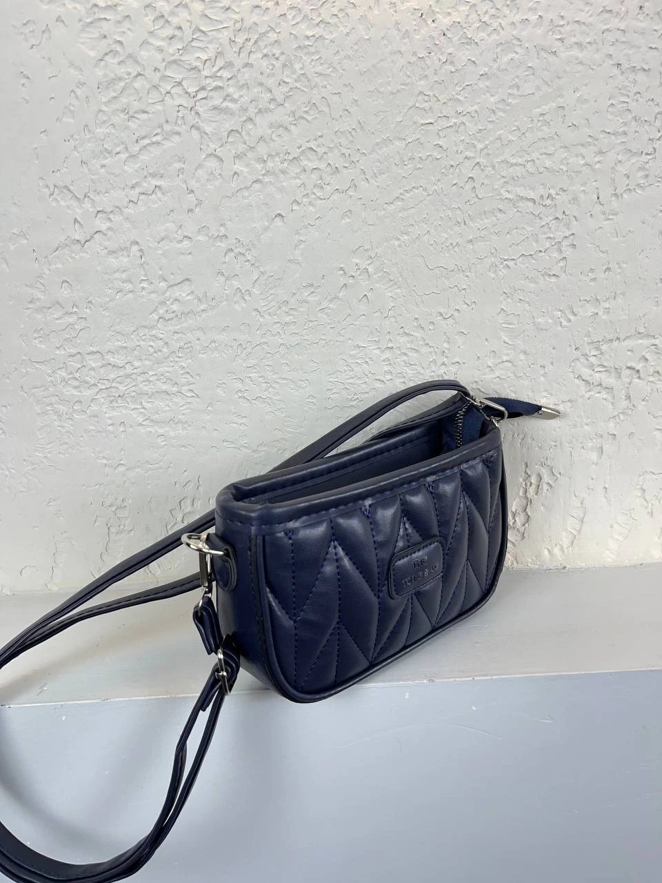 Lacivert Renk Kapiton TOTE Çanta CB1349