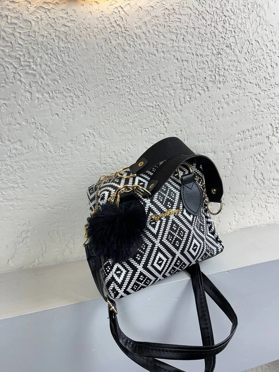 Magazin Ponponlu Çanta CB9899