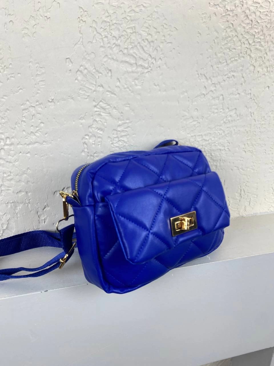 Mavi Kapitone Kampanyalı Çanta CB26613