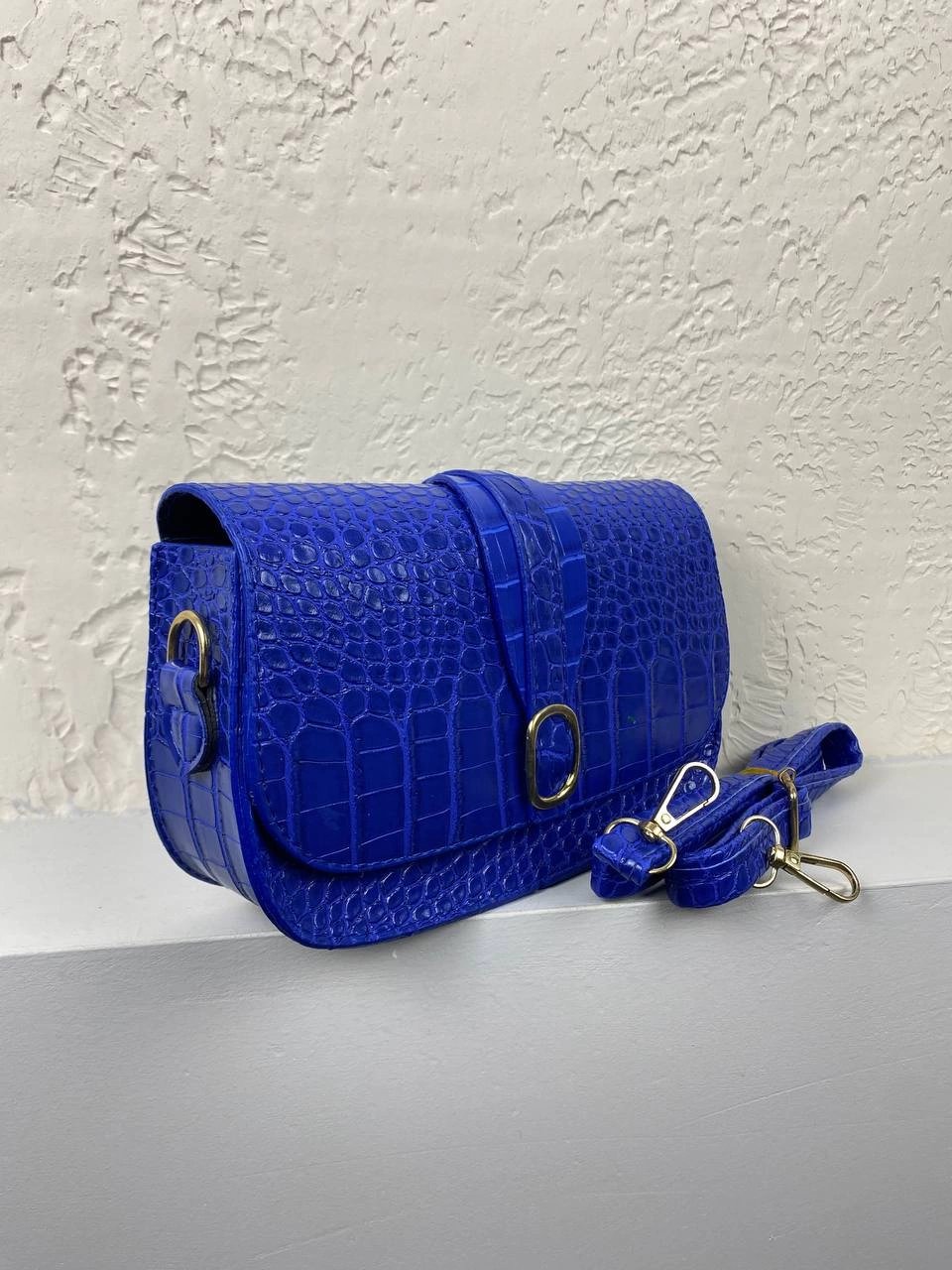 Mavi Renk Kalıp Çapraz Çanta