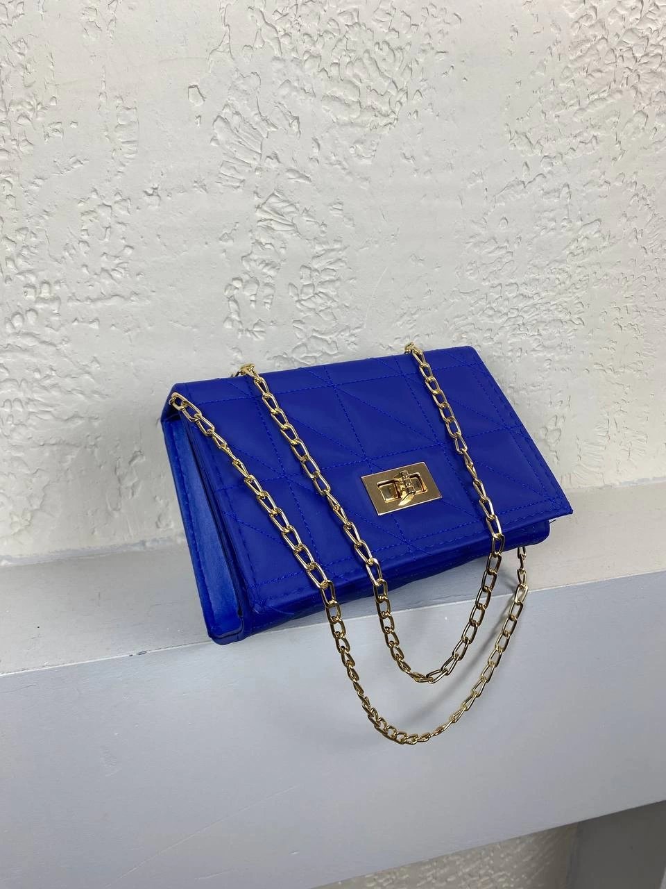 Mavi Renk Yeni Sezon Zincirli Çanta