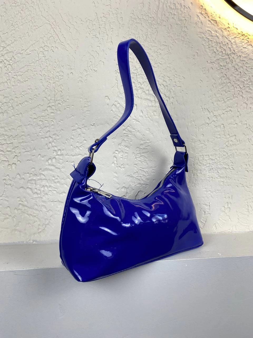 Mavi Rugan Kol Çanta