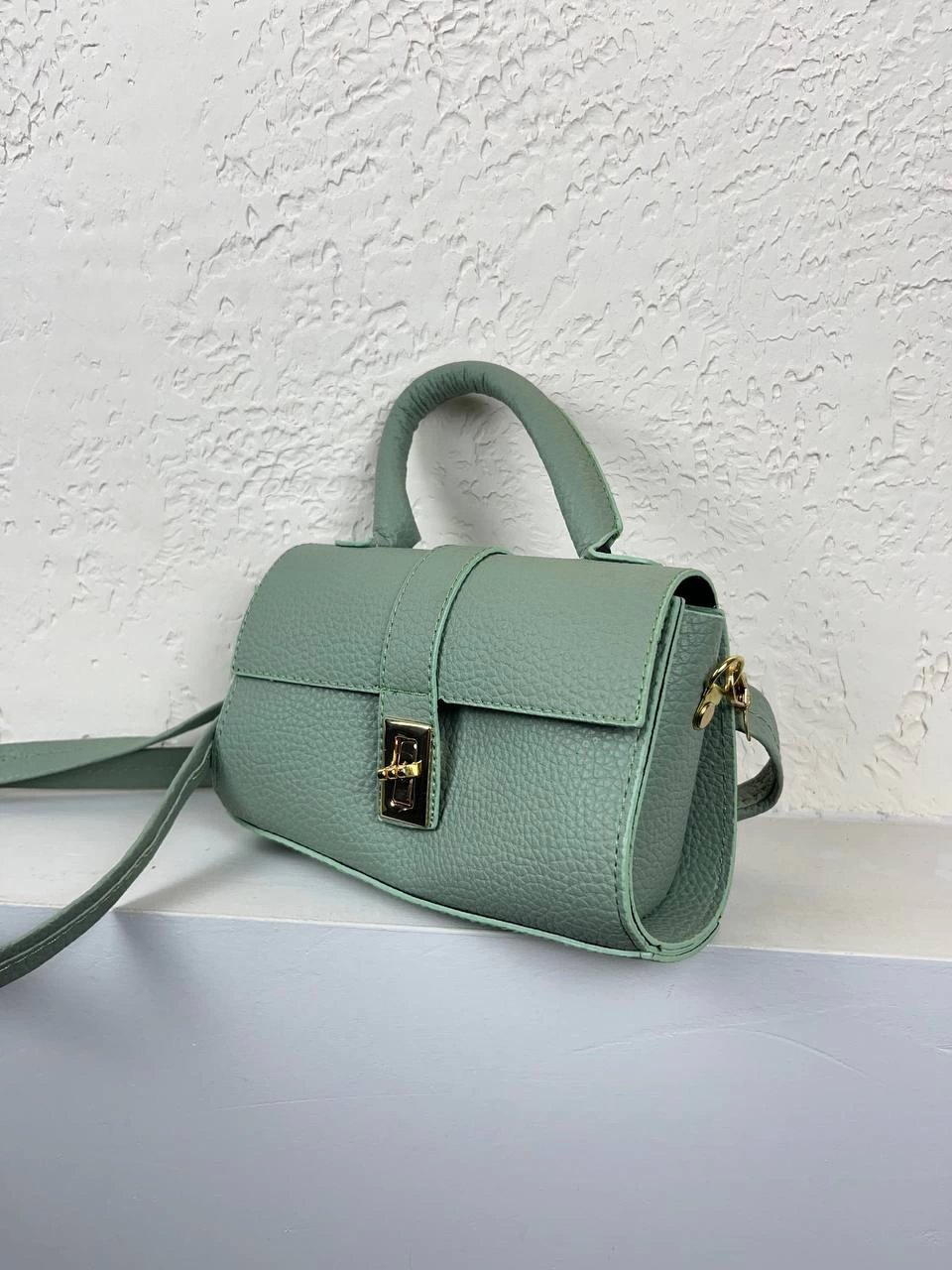 Mint Yeşil Elden Tutma İndirim Çanta CB2636