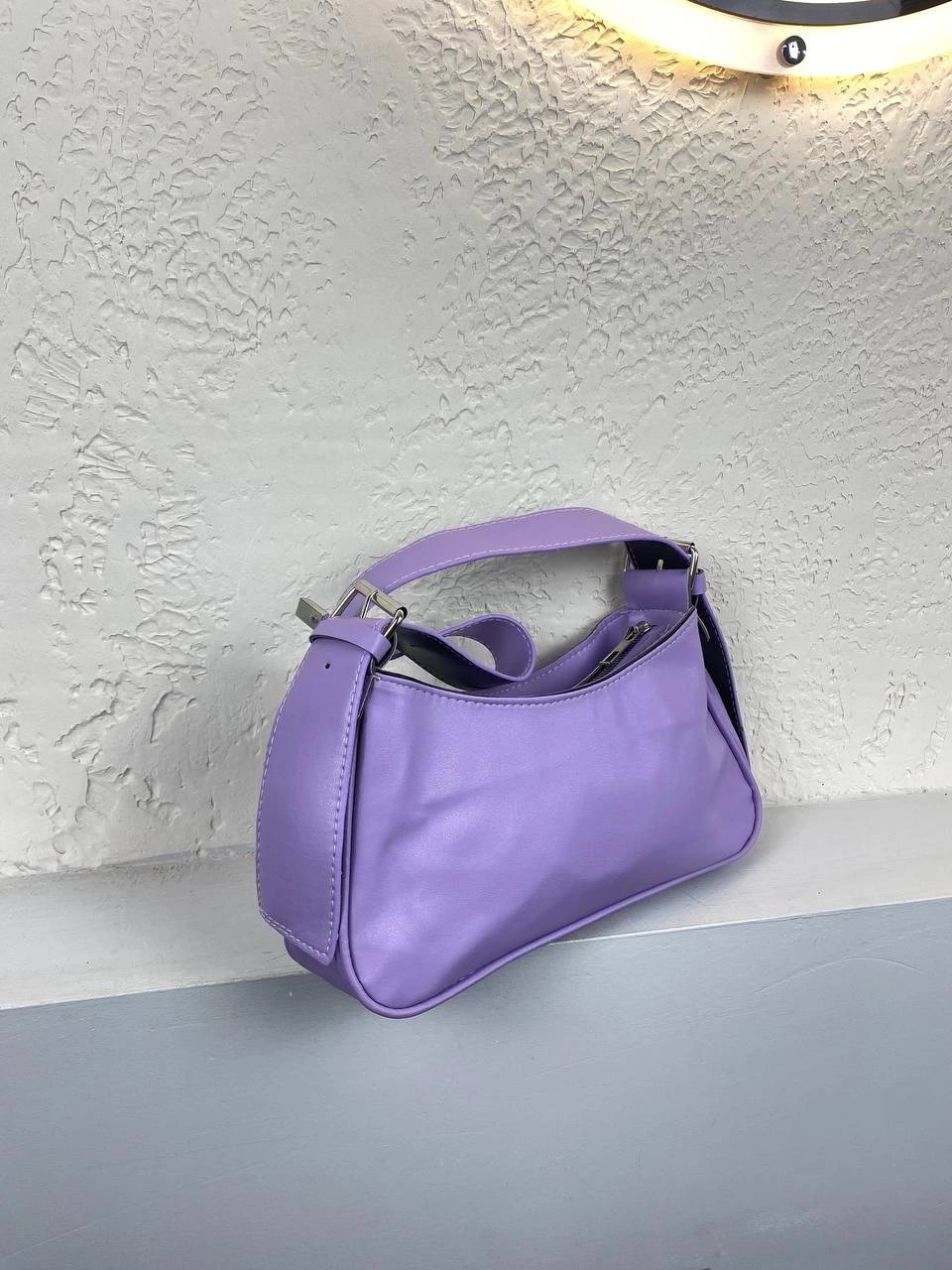 Mor Yumuşak Baget Çanta CB8250