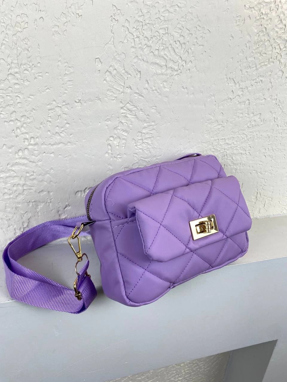 Mor Kapitone Kampanyalı Çanta CB26613