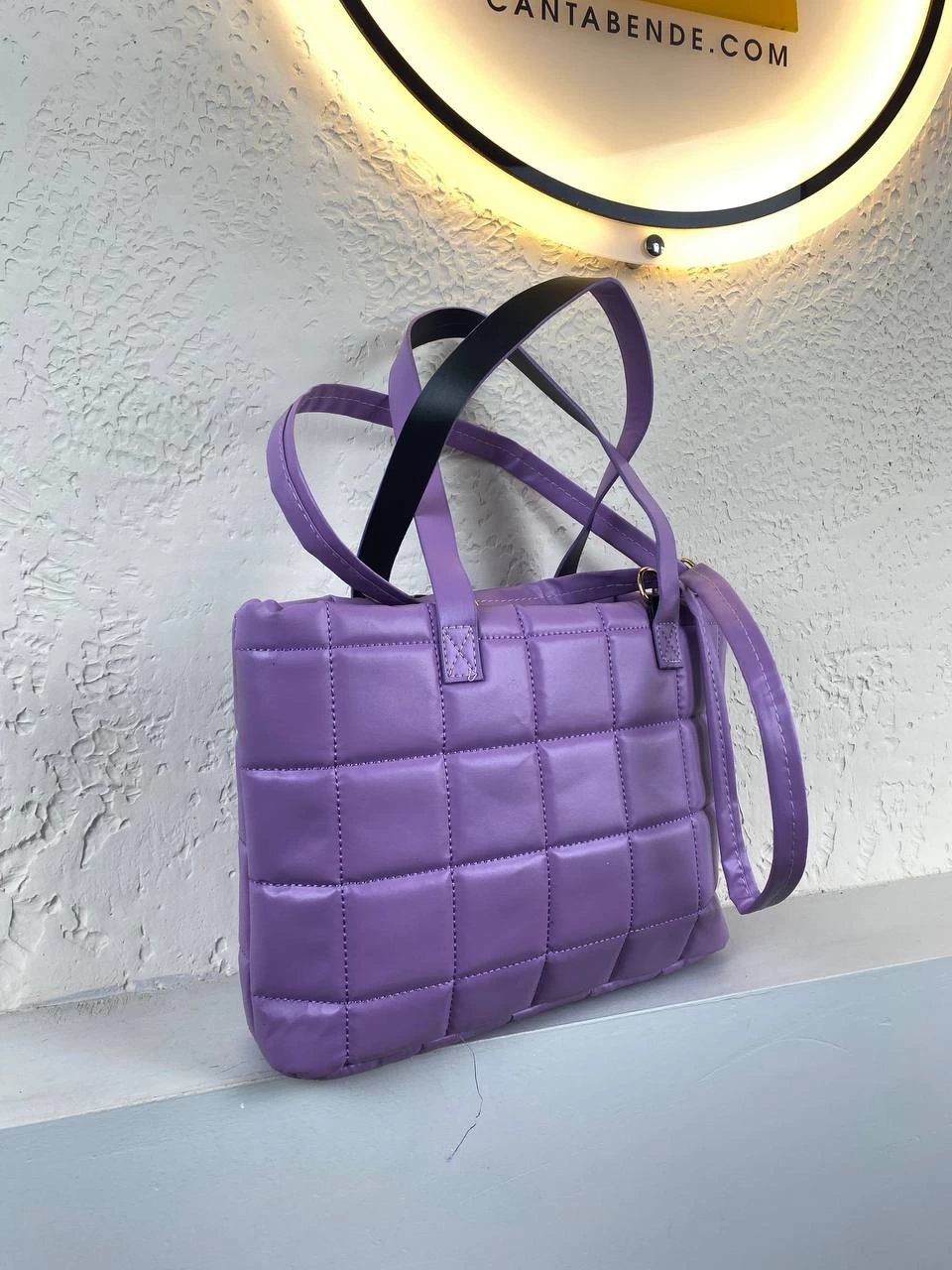 Mor Kapitone Kol Çanta CB2024