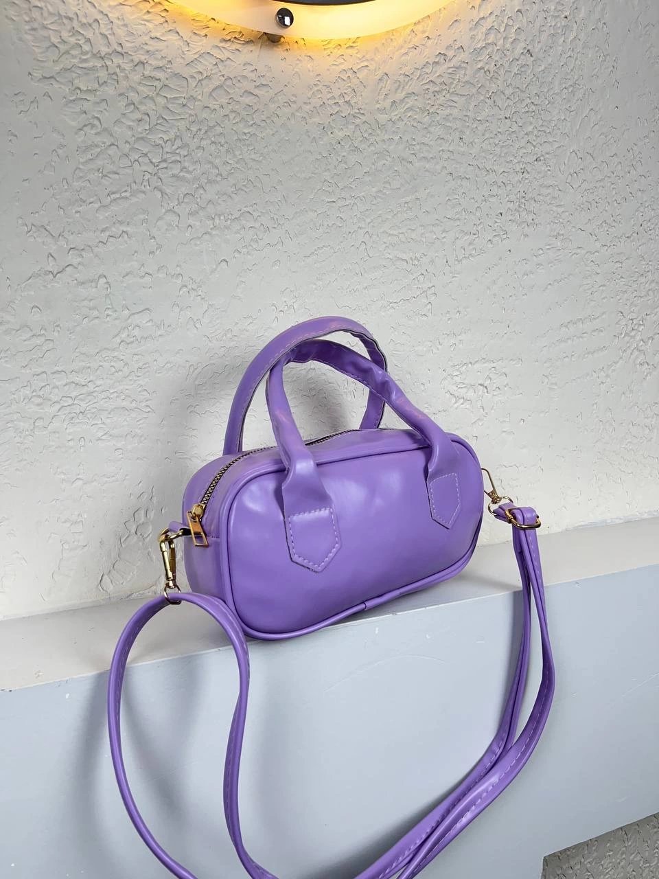 Mor Renk MIO Düz Çanta CB3217