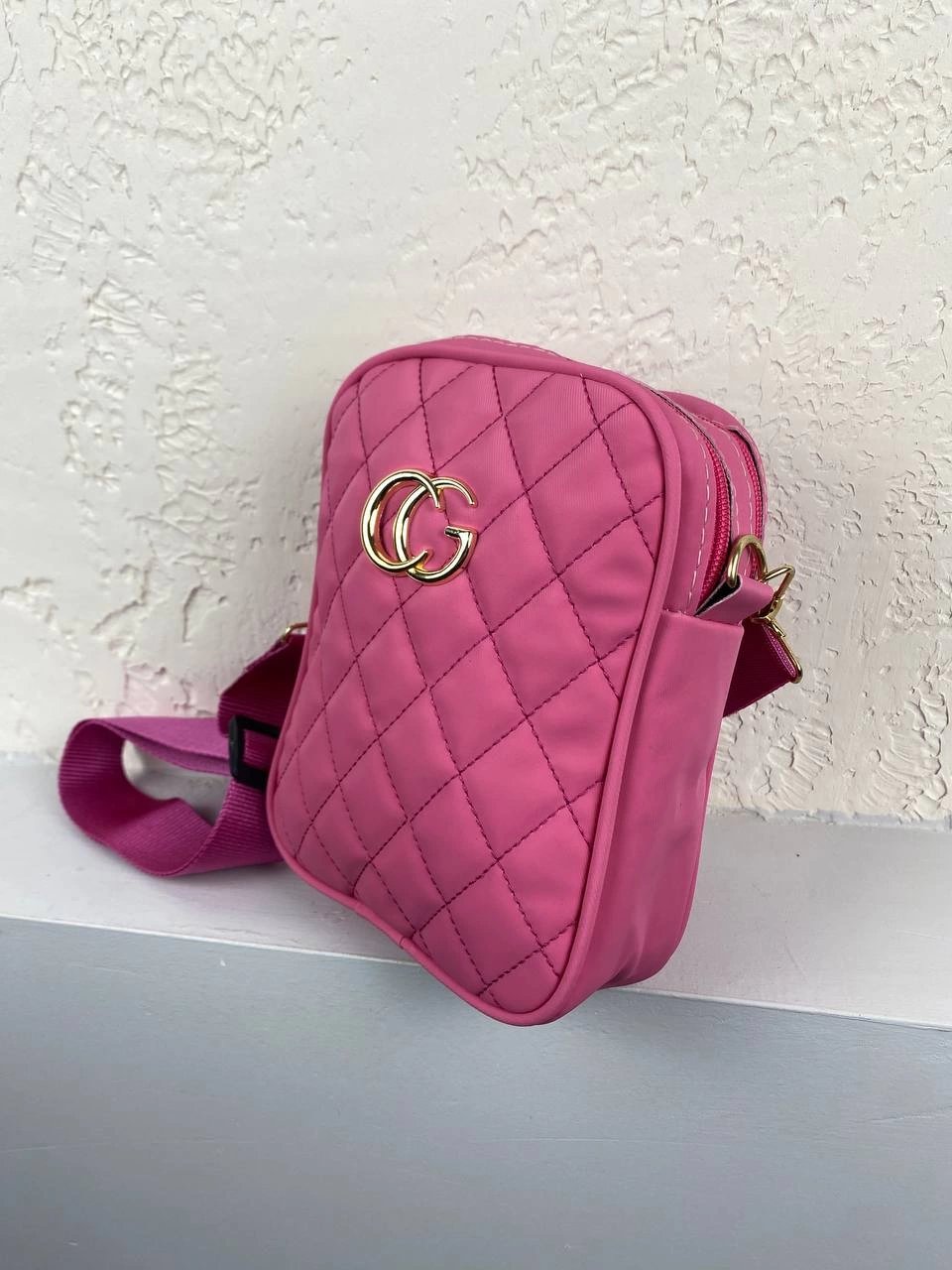 Pembe 2 Bölmeli Çanta