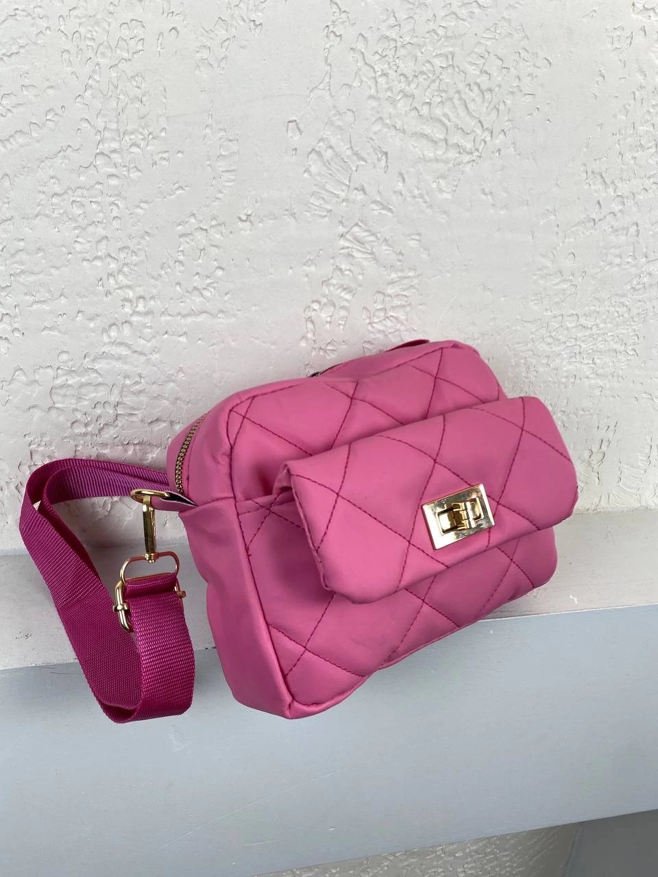 Pembe Kapitone Kampanyalı Çanta CB26613