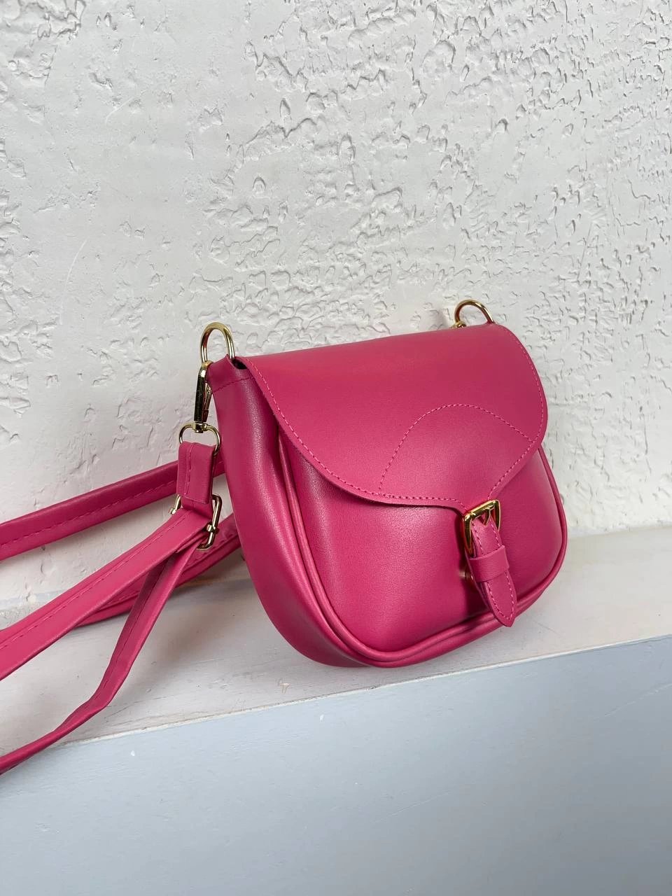 Pembe Renk Mini Çanta