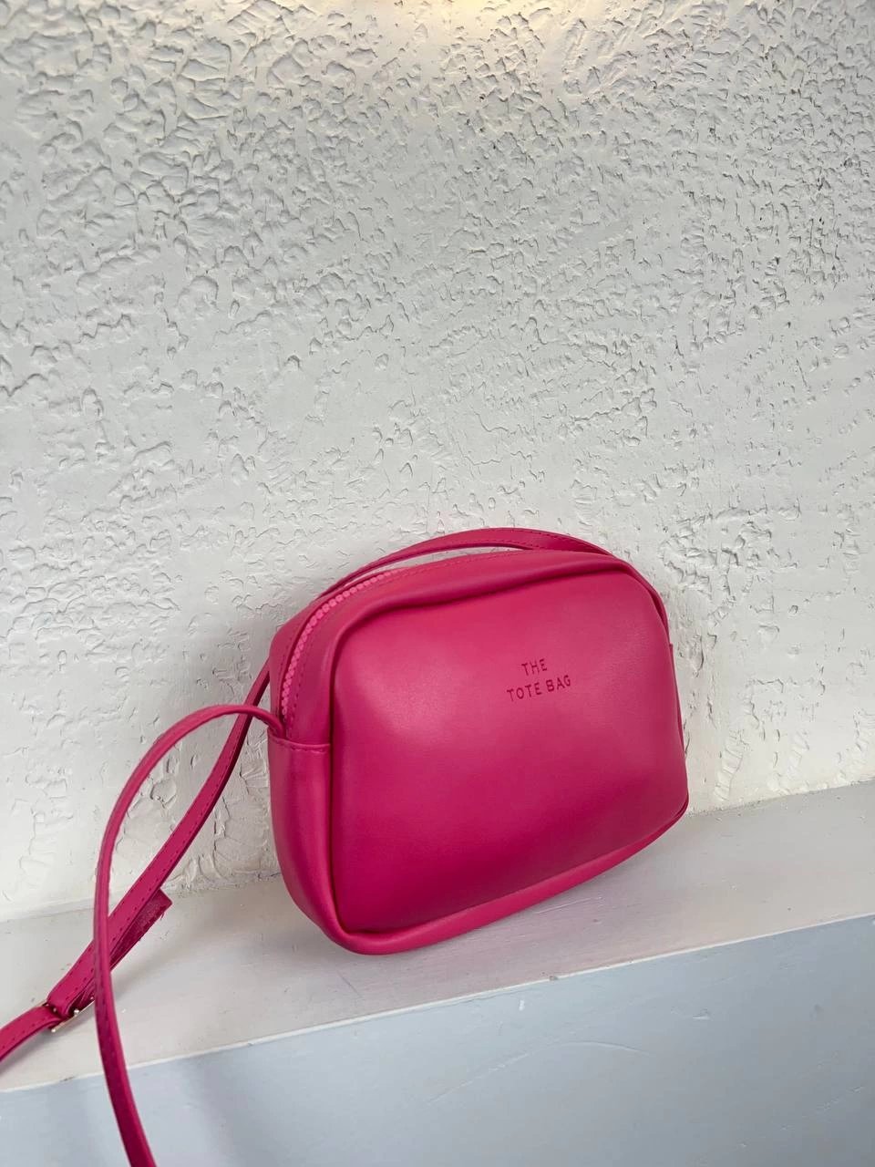 Pembe Renk Yumuşak Deri TONY Çanta CB1294