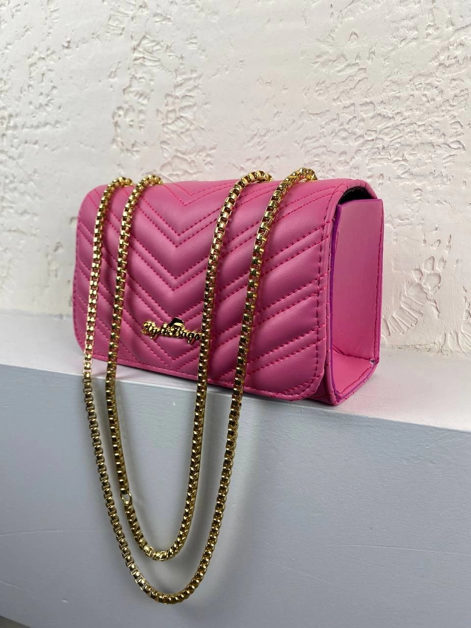 Pembe Zincirli Kalite Çanta