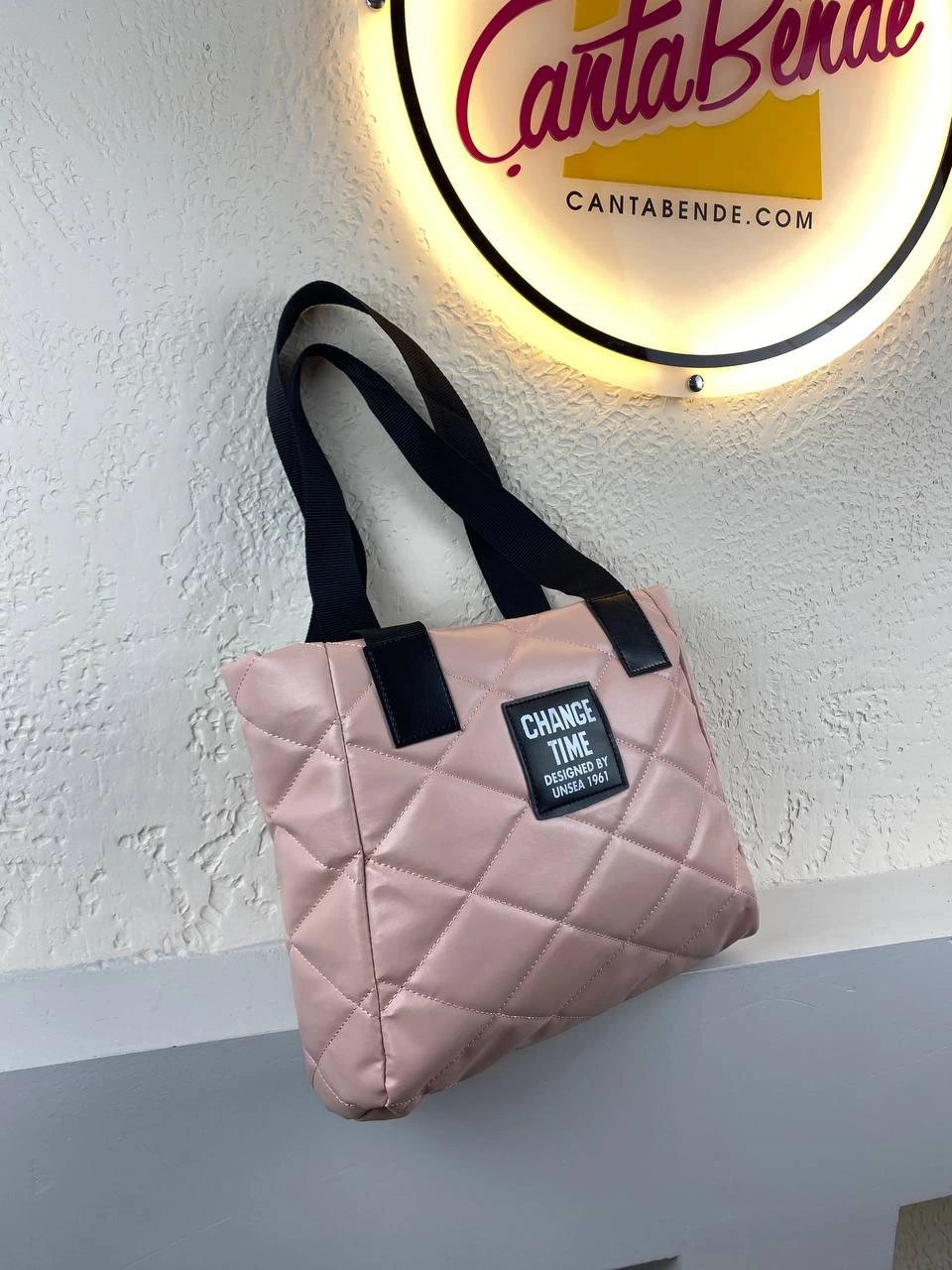 Pudra Büyük Boy Kol Çanta 2024