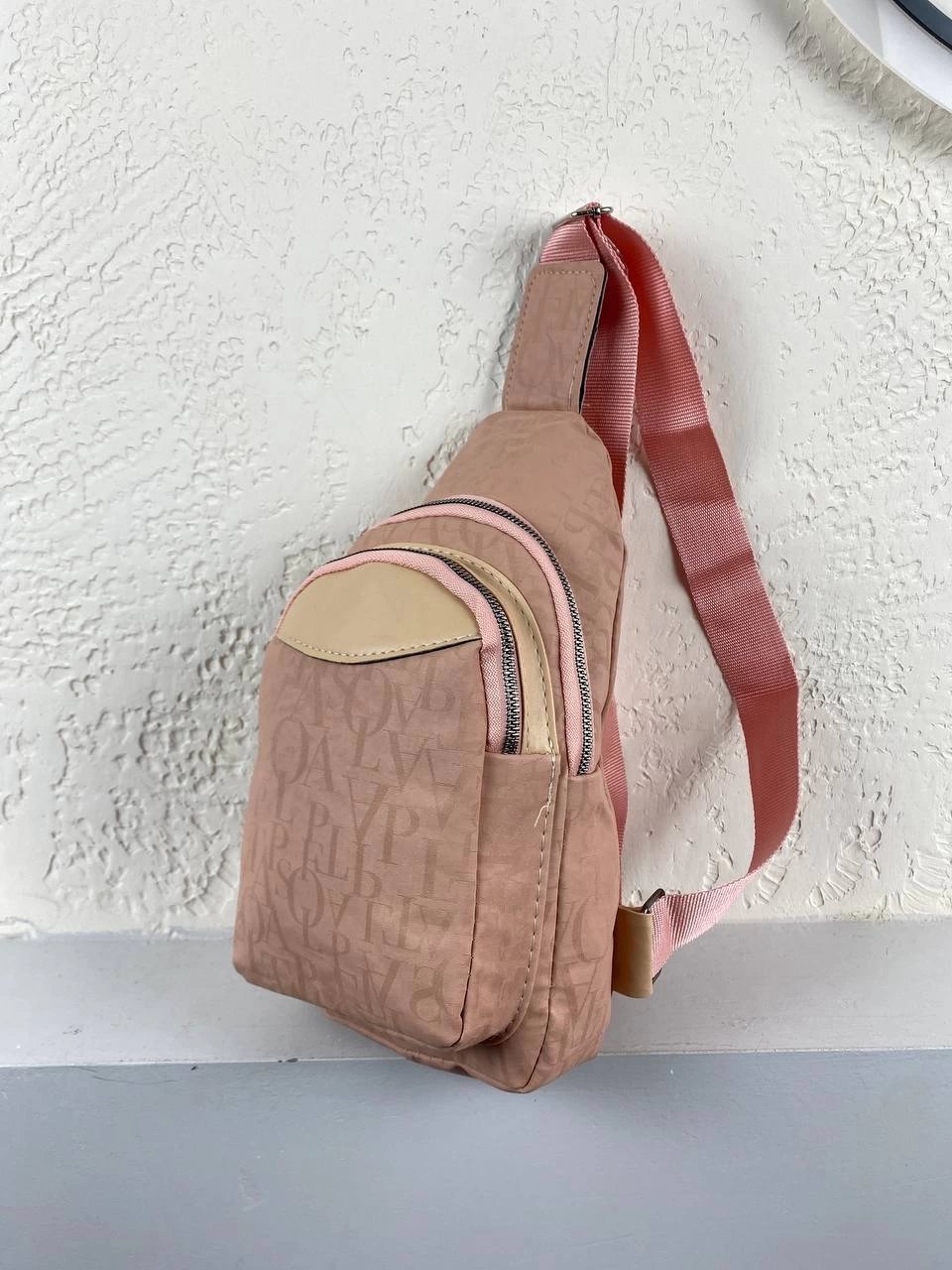 Pudra Renk Body Bag Çanta 2024