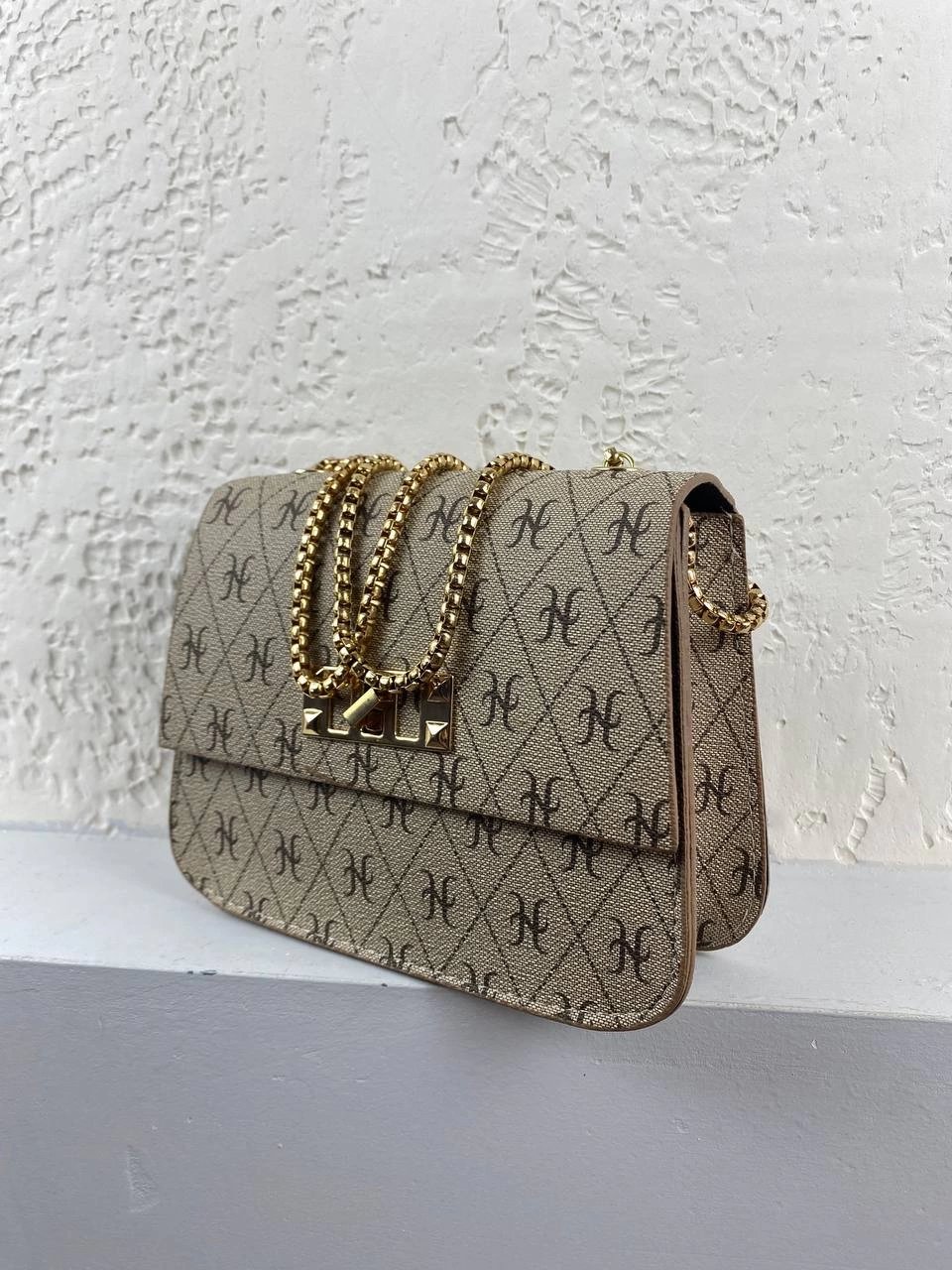 Vizon Renk Zincirli 2024 Kol Çanta