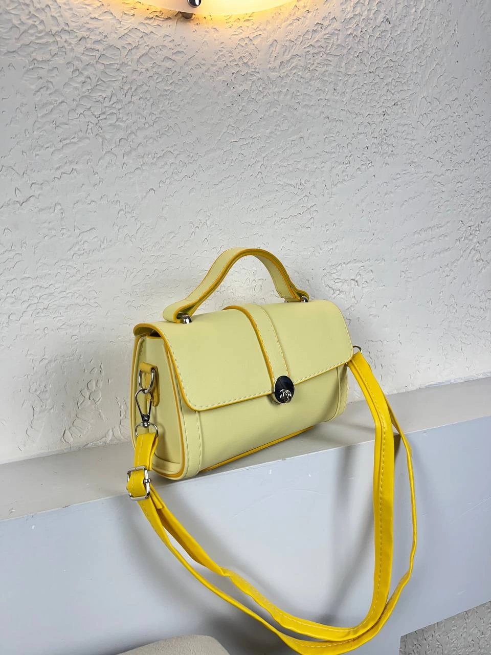 Sarı Renk Kalite Kalıp Çanta CB6984
