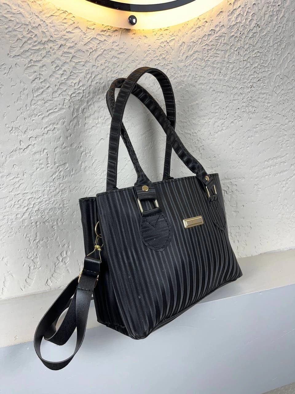 Siyah 2 Bölme Çanta CB9854