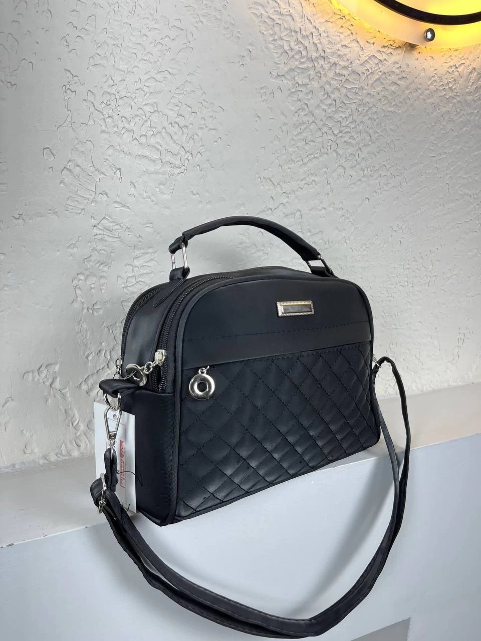 Siyah 3 Bölme Kalite Çanta CB3272