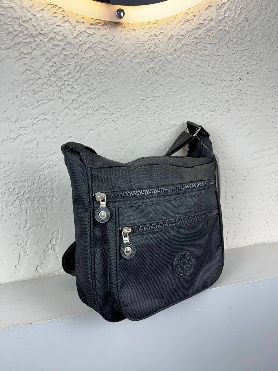 Siyah 3 Renk Krinkıl Kalite Çanta CB0099