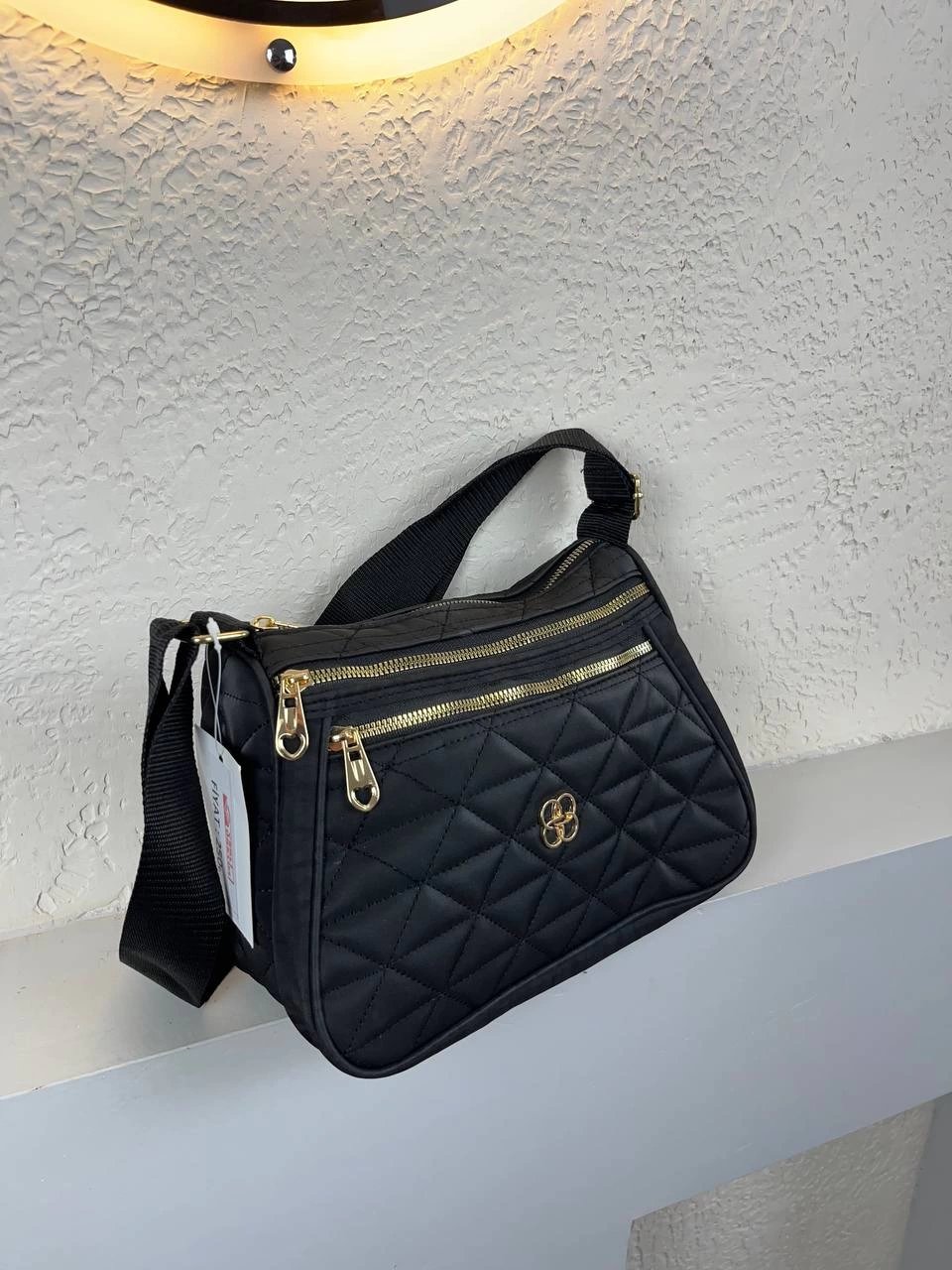 Siyah 4 Bölme Kalite Çanta CB9183