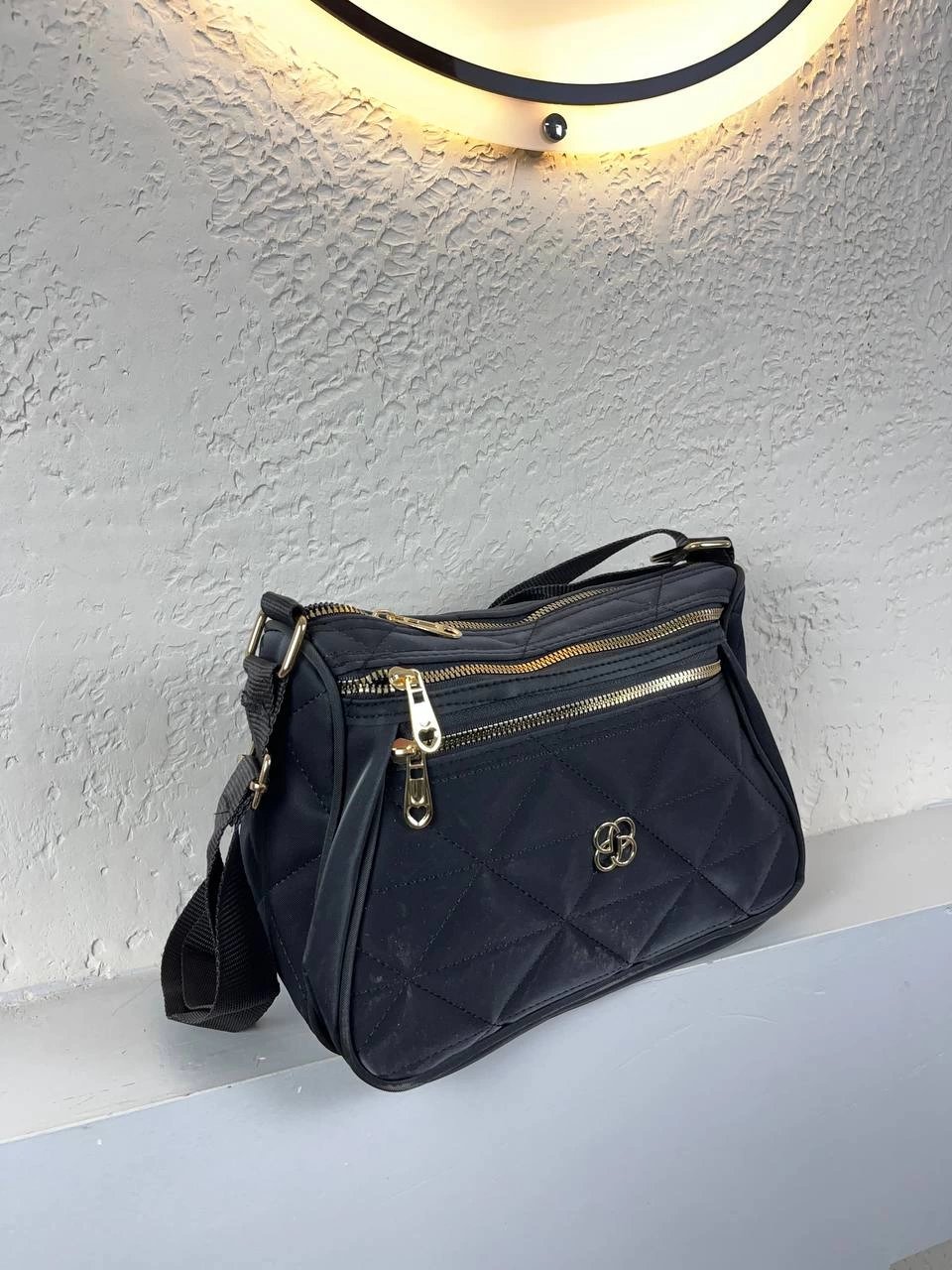 Siyah 4 Bölmeli Çanta CB4128