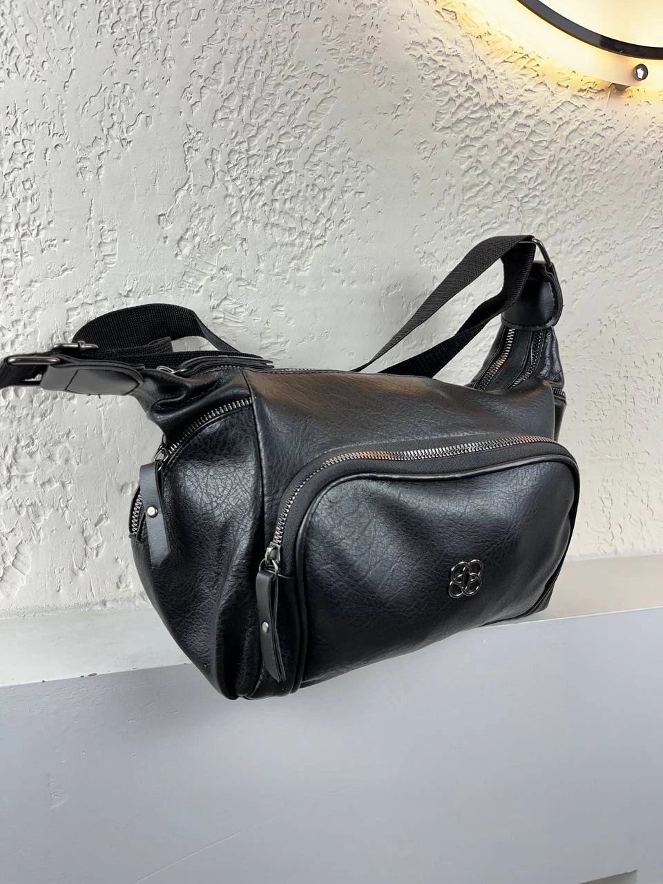 Siyah 4 Bölmeli Kol Çanta CB5215