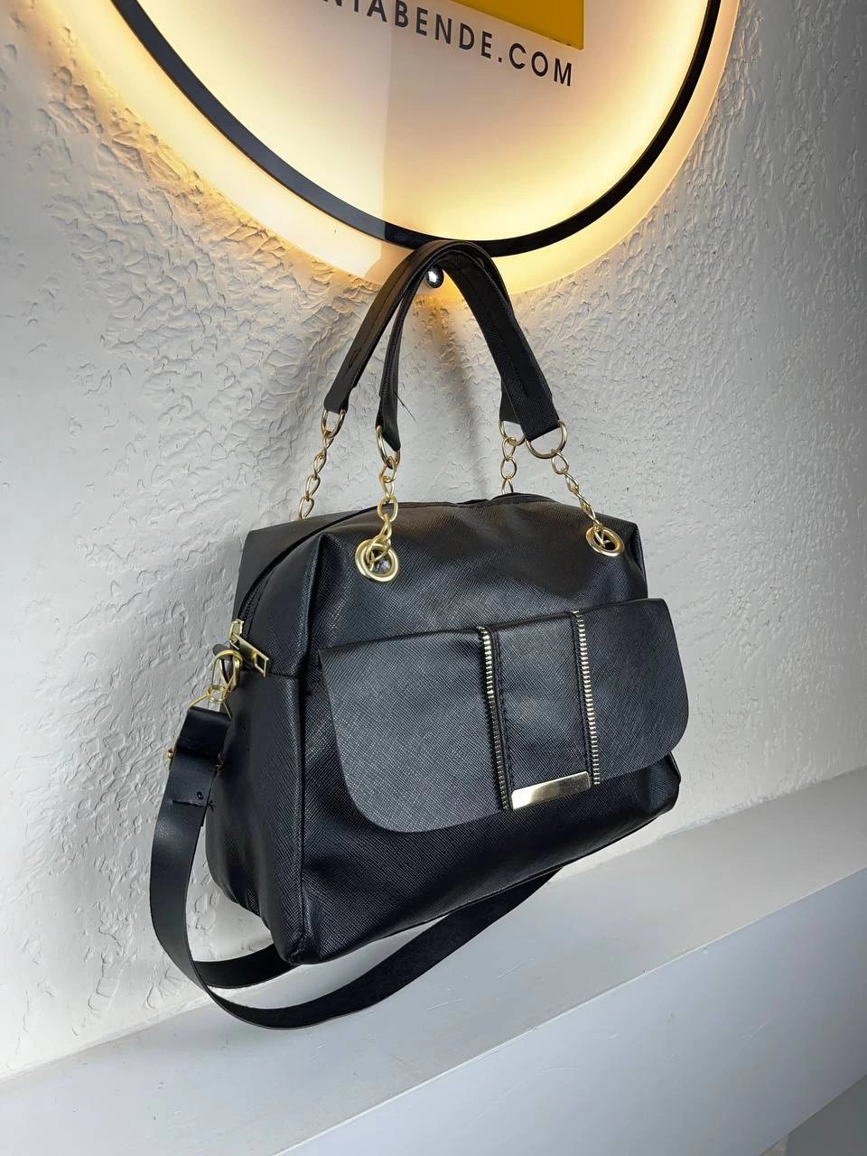 Siyah Atölye Çanta İndirimli CB4203